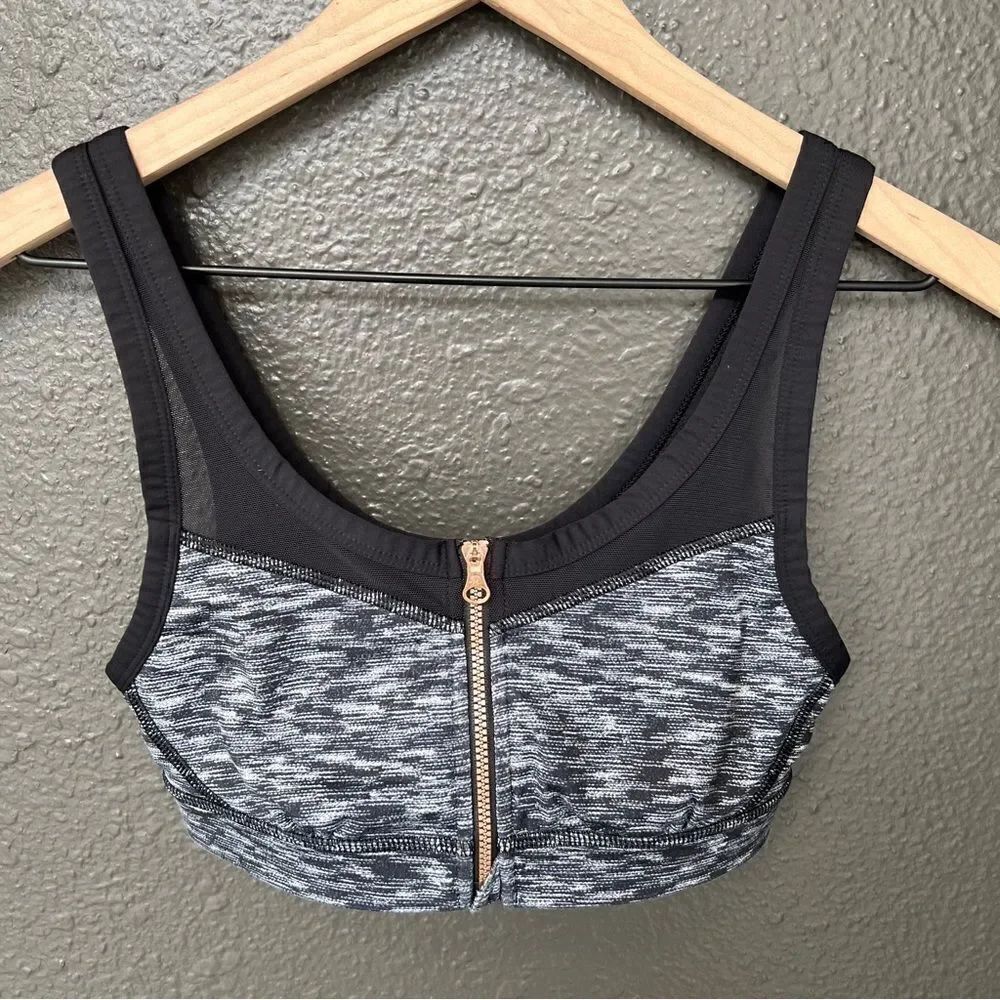 Lululemon Zipper-Front Drop It Like It's Hot Bra - Picture 4 of 10
